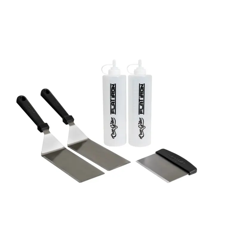 Zertifiziert Char-Griller Flat Iron™ Griddle Starter Kit
